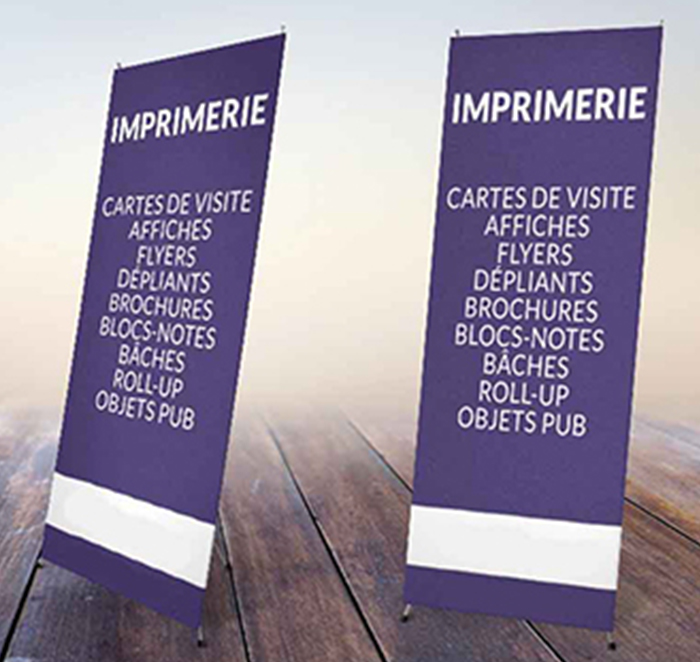 x banner sur mesure